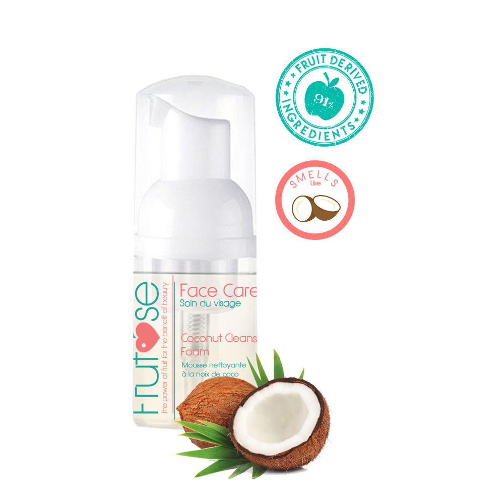 Face Care Coconut Cleansing Foam, 30 mL, 1 unit, fruit lovers, coconut lovers