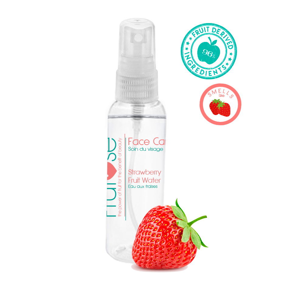 Face Care Strawberry Fruit Water, 60 mL, 1 unit, fruit lovers, strawberry lovers