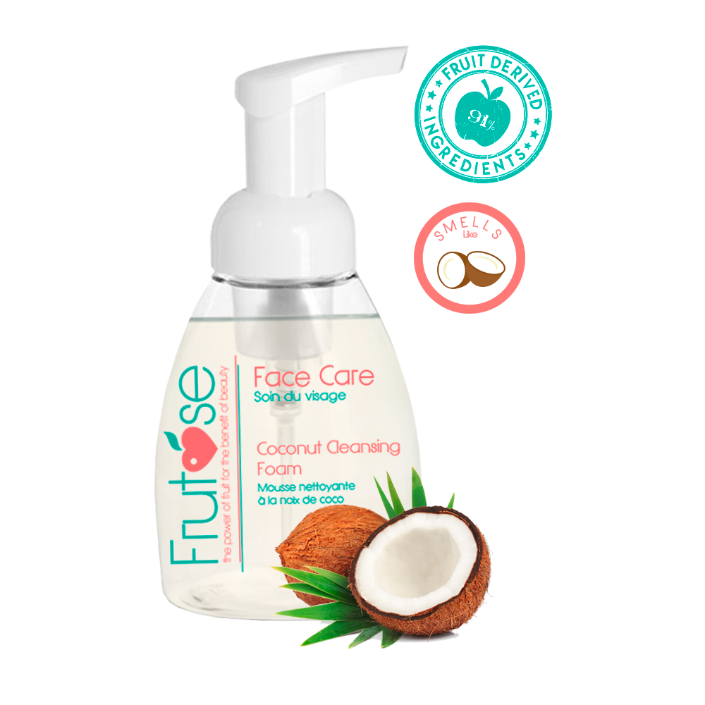 Face Care Coconut Cleansing Foam, 250 mL, 1 unit, fruit lovers, coconut lovers