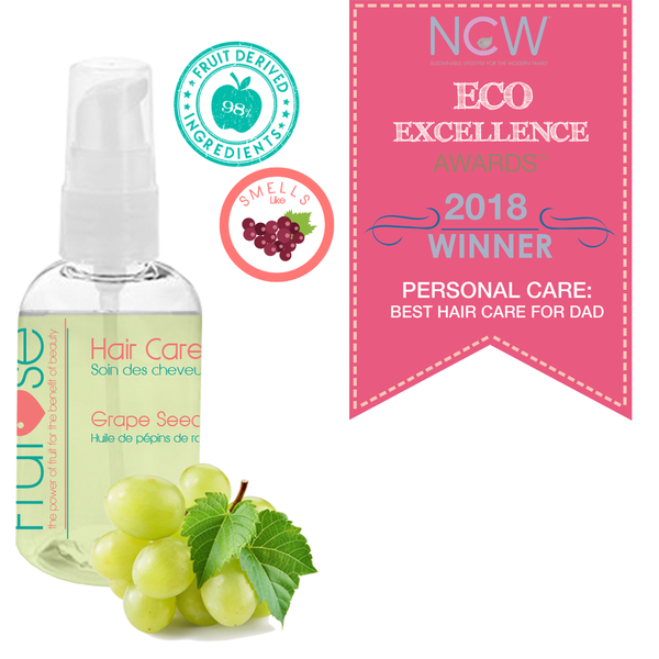 Hair Care Grape seed Oil, 60 mL, 1 unit, fruit lovers, grape lovers, winner eco excellence awards