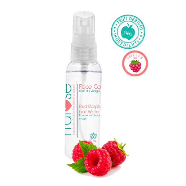 Face Care Red Raspberry Fruit Water, 60 mL, 1 unit, fruit lovers, raspberry lovers